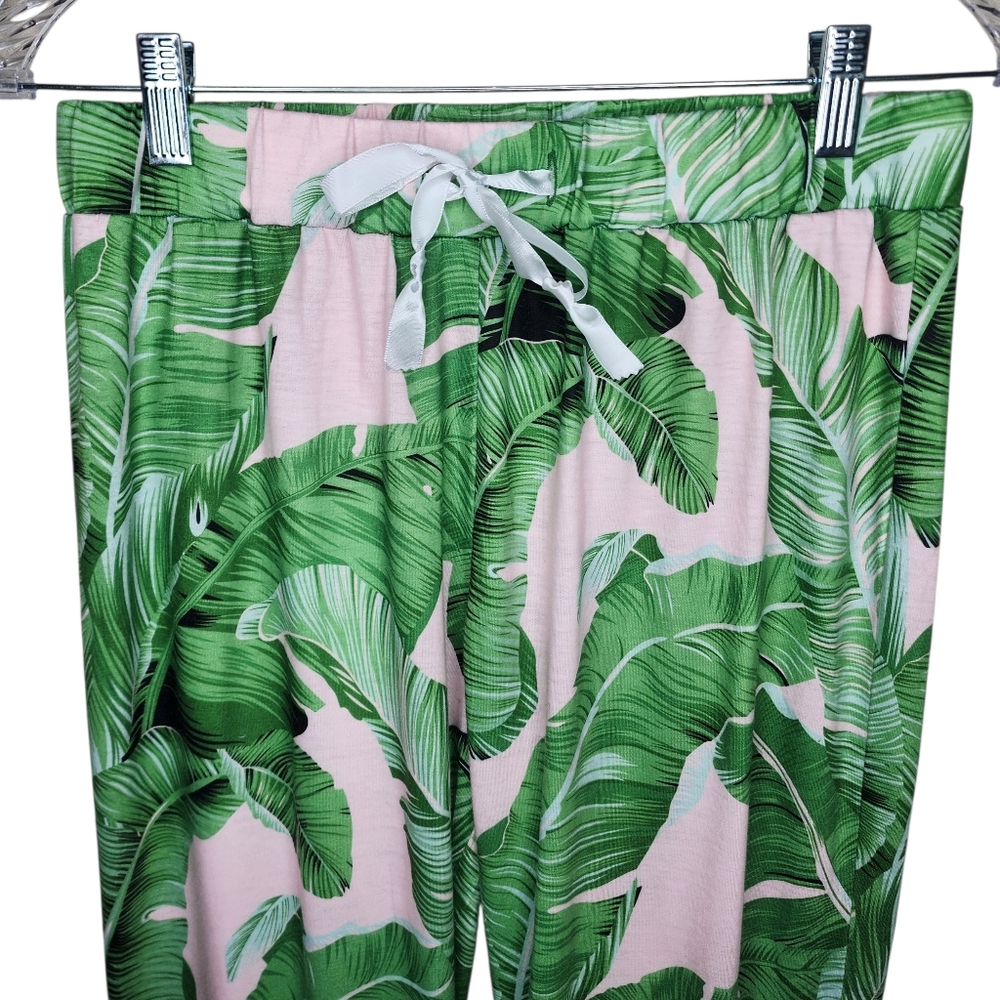 Ekouaer Banana Leaf "The Beverly Hills" Print Pajama Size Small - Picture 13 of 15